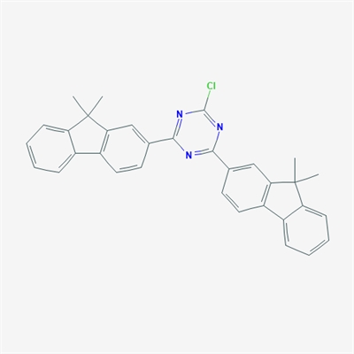 2-chloro-4,6-bis(9,9-dimethyl-9H-fluoren-2yl)-1,3,5-Triazine