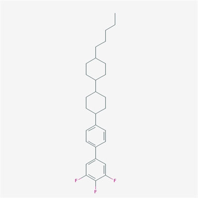 3,4,5-Trifluoro-4'-[(trans,trans)-4'-pentyl[1,1'-bicyclohexyl]-4-yl]-1,1'-biphenyl