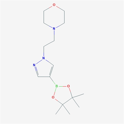 4-(2-(4-(4,4,5,5-Tetramethyl-1,3,2-dioxaborolan-2-yl)-1H-pyrazol-1-yl)ethyl)morpholine