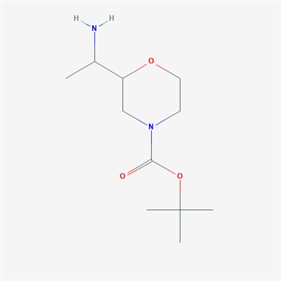 tert-Butyl 2-(1-aminoethyl)morpholine-4-carboxylate