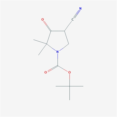 tert-Butyl 4-cyano-2,2-dimethyl-3-oxopyrrolidine-1-carboxylate