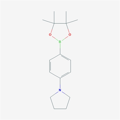 1-(4-(4,4,5,5-Tetramethyl-1,3,2-dioxaborolan-2-yl)phenyl)pyrrolidine