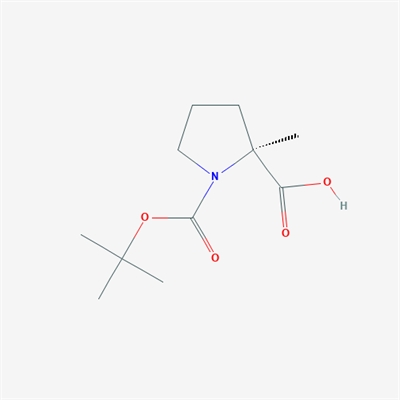 (S)-1-(tert-Butoxycarbonyl)-2-methylpyrrolidine-2-carboxylic acid