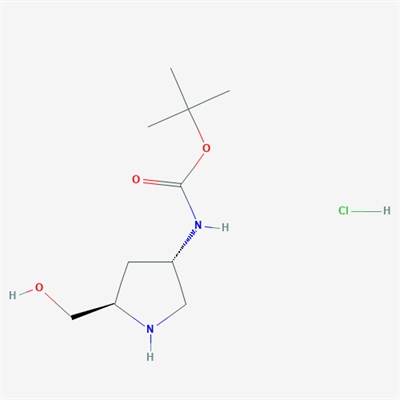 (2R,4S)-2-Hydroxymethyl-4-Boc-aminopyrrolidine hydrochloride