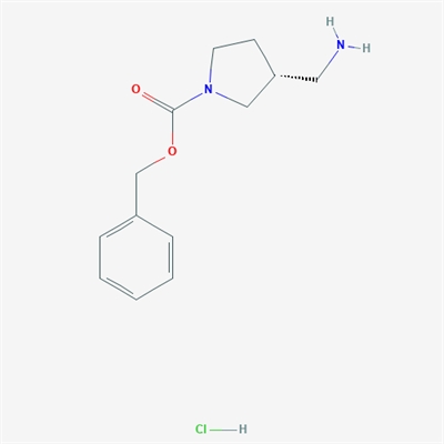 (R)-Benzyl 3-(aminomethyl)pyrrolidine-1-carboxylate hydrochloride