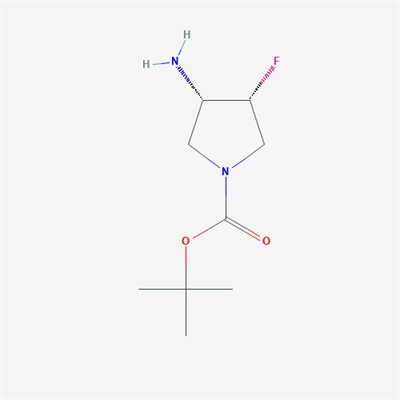 (3S,4R)-tert-Butyl 3-amino-4-fluoropyrrolidine-1-carboxylate