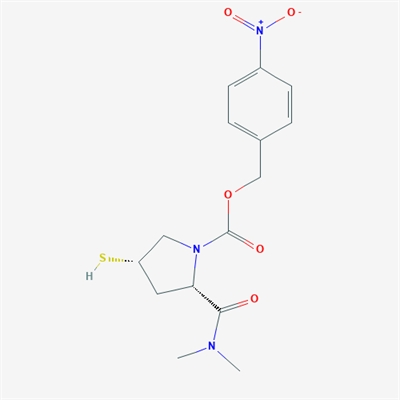 (2S,4S)-4-Nitrobenzyl 2-(dimethylcarbamoyl)-4-mercaptopyrrolidine-1-carboxylate