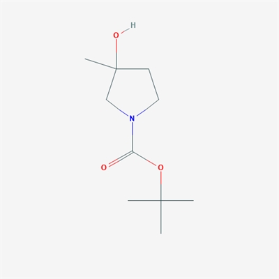 tert-Butyl 3-hydroxy-3-methylpyrrolidine-1-carboxylate