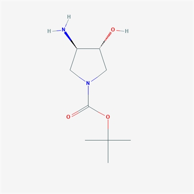 (3R,4R)-rel-tert-Butyl 3-amino-4-hydroxypyrrolidine-1-carboxylate