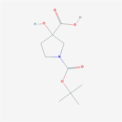 1-(tert-Butoxycarbonyl)-3-hydroxypyrrolidine-3-carboxylic acid