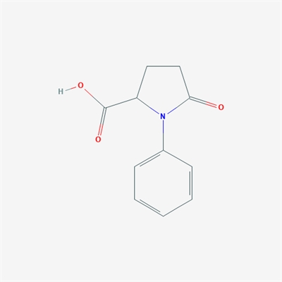 5-Oxo-1-phenylpyrrolidine-2-carboxylic acid