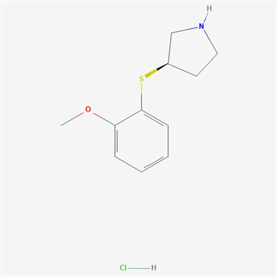 (R)-3-((2-Methoxyphenyl)thio)pyrrolidine hydrochloride