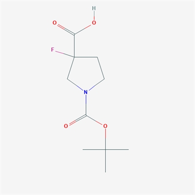 1-(tert-Butoxycarbonyl)-3-fluoropyrrolidine-3-carboxylic acid