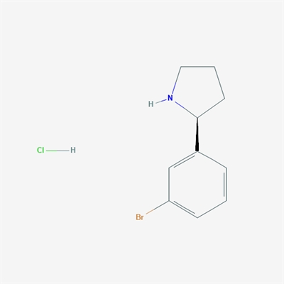 (S)-2-(3-Bromophenyl)pyrrolidine hydrochloride