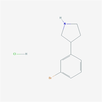 3-(3-Bromophenyl)pyrrolidine hydrochloride