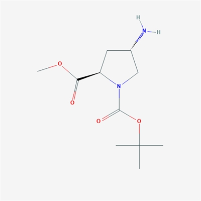 (2R,4S)-1-tert-Butyl 2-methyl 4-aminopyrrolidine-1,2-dicarboxylate