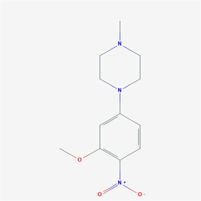 1-(3-Methoxy-4-nitrophenyl)-4-methylpiperazine