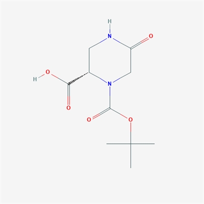 (S)-1-(tert-Butoxycarbonyl)-5-oxopiperazine-2-carboxylic acid