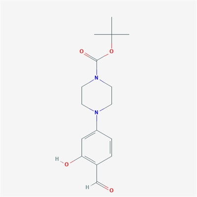 tert-Butyl 4-(4-formyl-3-hydroxyphenyl)piperazine-1-carboxylate