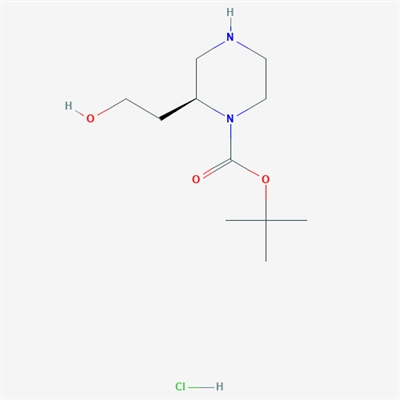 (S)-tert-Butyl 2-(2-hydroxyethyl)piperazine-1-carboxylate hydrochloride