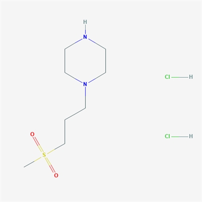 1-(3-(Methylsulfonyl)propyl)piperazine dihydrochloride