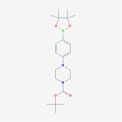 tert-Butyl 4-(4-(4,4,5,5-tetramethyl-1,3,2-dioxaborolan-2-yl)phenyl)piperazine-1-carboxylate