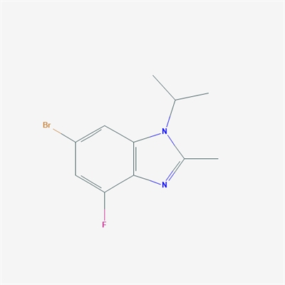 6-Bromo-4-fluoro-1-isopropyl-2-methyl-1H-benzo[d]imidazole