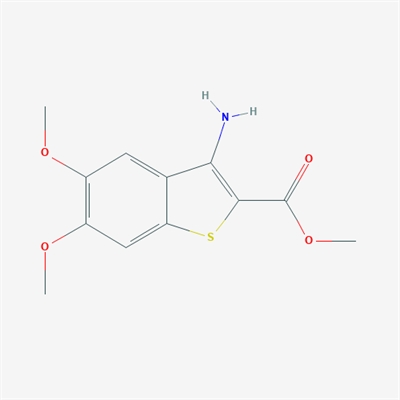 Methyl 3-amino-5,6-dimethoxybenzo[b]thiophene-2-carboxylate