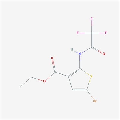 Ethyl 5-bromo-2-(2,2,2-trifluoroacetamido)thiophene-3-carboxylate