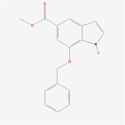 Methyl 7-(benzyloxy)-1H-indole-5-carboxylate