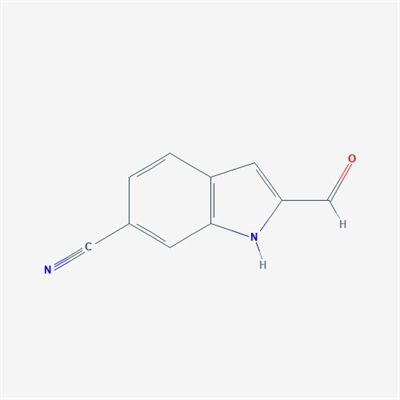 2-Formyl-1H-indole-6-carbonitrile