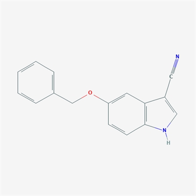 5-(Benzyloxy)-1H-indole-3-carbonitrile