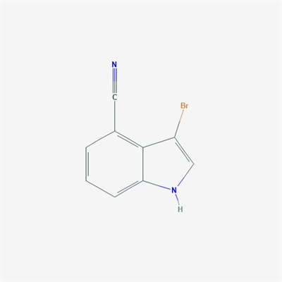 3-Bromo-1H-indole-4-carbonitrile