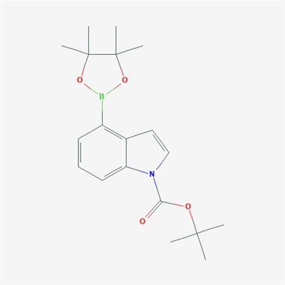 tert-Butyl 4-(4,4,5,5-tetramethyl-1,3,2-dioxaborolan-2-yl)-1H-indole-1-carboxylate