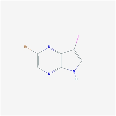 5-Bromo-3-iodo-4,7-diazaindole