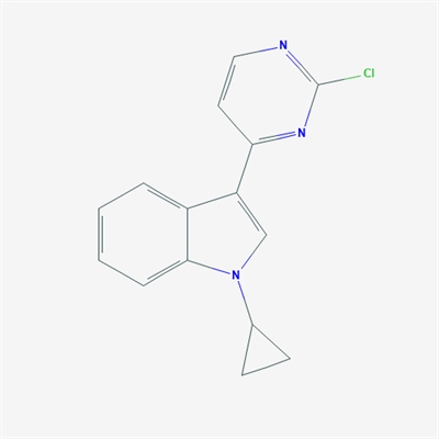 3-(2-Chloropyrimidin-4-yl)-1-cyclopropyl-1H-indole