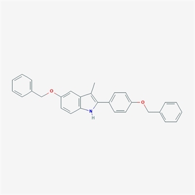 5-(Benzyloxy)-2-(4-(benzyloxy)phenyl)-3-methyl-1H-indole