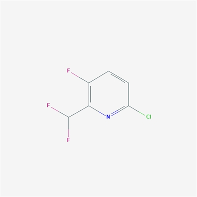 6-Chloro-2-(difluoromethyl)-3-fluoropyridine