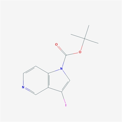 tert-Butyl 3-iodo-1H-pyrrolo[3,2-c]pyridine-1-carboxylate