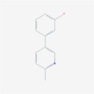 5-(3-Fluorophenyl)-2-methylpyridine