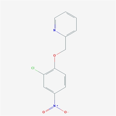 2-((2-Chloro-4-nitrophenoxy)methyl)pyridine