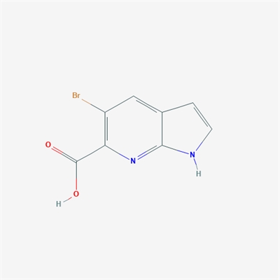 5-Bromo-1H-pyrrolo[2,3-b]pyridine-6-carboxylic acid