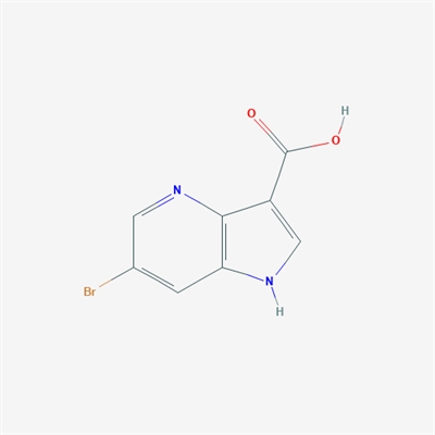 6-Bromo-1H-pyrrolo[3,2-b]pyridine-3-carboxylic acid