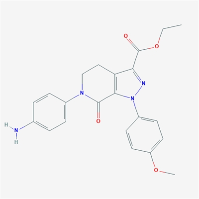 Ethyl 6-(4-aminophenyl)-1-(4-methoxyphenyl)-7-oxo-4,5,6,7-tetrahydro-1H-pyrazolo[3,4-c]pyridine-3-carboxylate