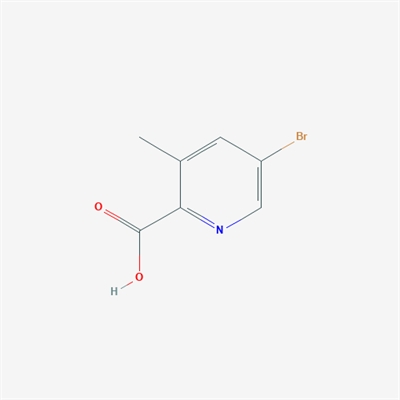 5-Bromo-2-carboxy-3-methylpyridine