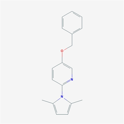 5-(Benzyloxy)-2-(2,5-dimethyl-1H-pyrrol-1-yl)pyridine