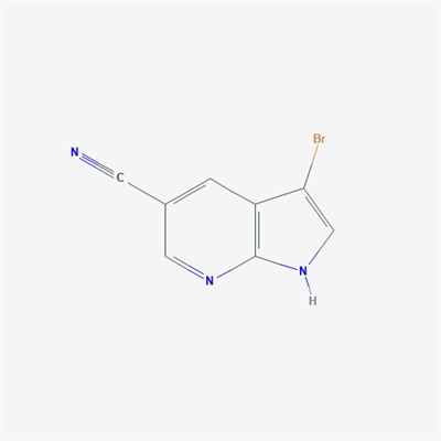 3-Bromo-1H-pyrrolo[2,3-b]pyridine-5-carbonitrile