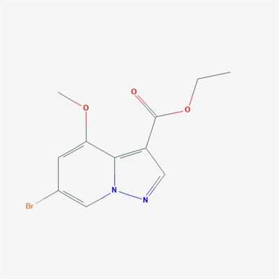 Ethyl 6-bromo-4-methoxypyrazolo[1,5-a]pyridine-3-carboxylate