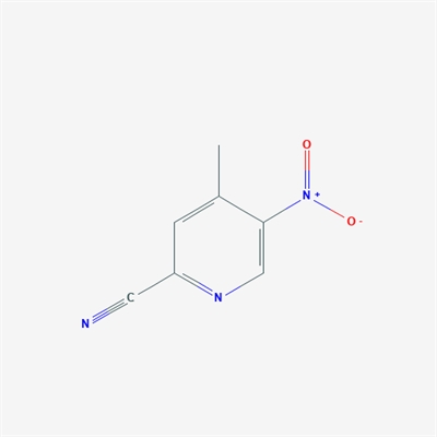 2-Cyano-4-methyl-5-nitropyridine