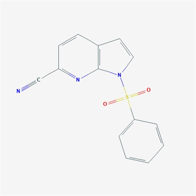 1-(Phenylsulfonyl)-1H-pyrrolo[2,3-b]pyridine-6-carbonitrile